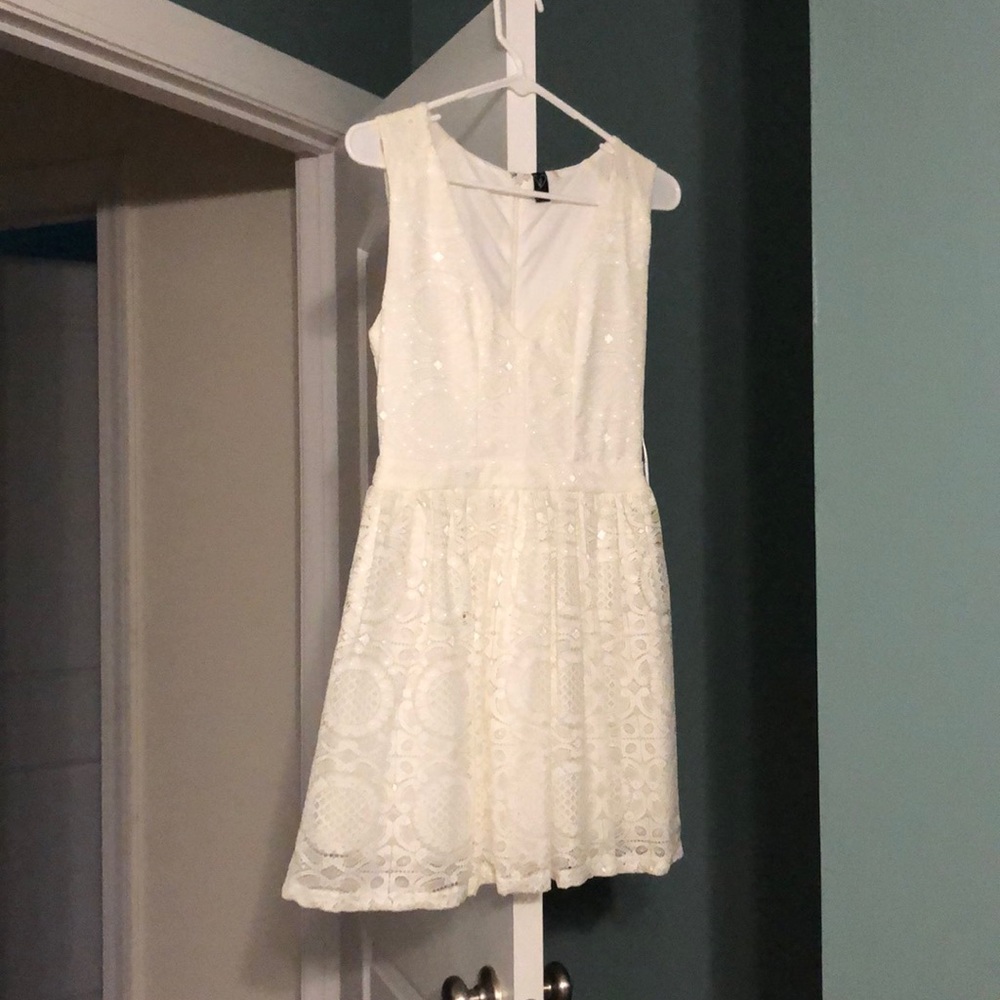 White dress